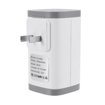 AC110-240V Plug-in Air Purifier Ozone Generator Ionizer Clean Industrial Grade Odor Remover Air Purifier Negative Ion Generator for Allergies Smoke Mold Dust Odor Pets - Image 8