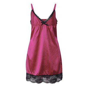 Plus Size 6 Colors Women Lace V-Necklace Sling Sleeping - Image 16