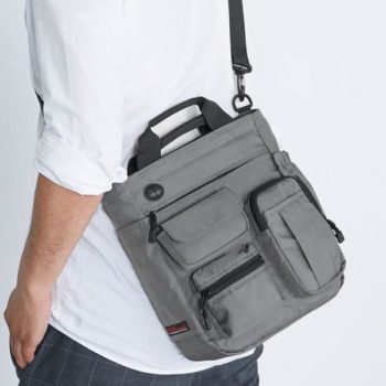 Men Large Capacity Crossbody Bag Multi-functional Business Laptop Tablet Handbag - Image 10
