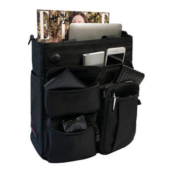 Men Large Capacity Crossbody Bag Multi-functional Business Laptop Tablet Handbag - Image 7