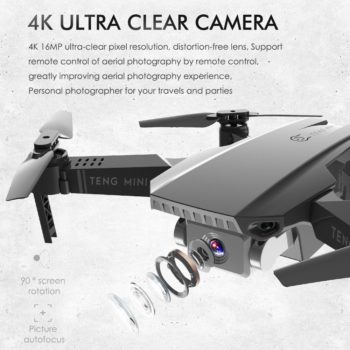Teeggi M71 RC Drone with 4K HD Camera Foldable Mini Quadcopter WiFi FPV Selfie Drones Toys for Kids Dron VS SG106 SG107 E68 E58 - Image 2
