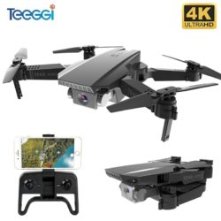 Teeggi M71 RC Drone with 4K HD Camera Foldable Mini Quadcopter WiFi FPV Selfie Drones Toys for Kids Dron VS SG106 SG107 E68 E58