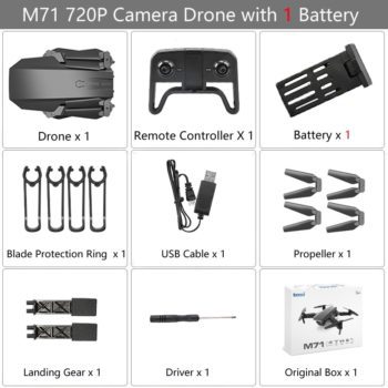 Teeggi M71 RC Drone with 4K HD Camera Foldable Mini Quadcopter WiFi FPV Selfie Drones Toys for Kids Dron VS SG106 SG107 E68 E58 - Image 12