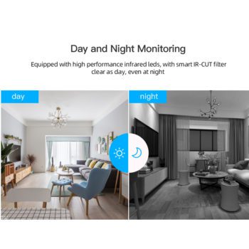 SDETER 1080P Wireless Mini WiFi Camera Home Security Camera IP CCTV Surveillance IR Night Vision Motion Detect Baby Monitor P2P - Image 4