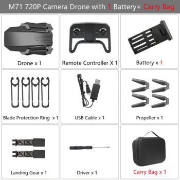 Teeggi M71 RC Drone with 4K HD Camera Foldable Mini Quadcopter WiFi FPV Selfie Drones Toys for Kids Dron VS SG106 SG107 E68 E58 - Image 17