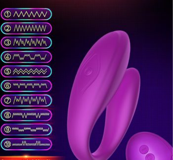 Wireless Vibrator Adult Toys For Couples USB Rechargeable Dildo G Spot U Silicone Stimulator Double Vibrators Sex Toy For Woman - Image 3