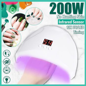 Led Light Induction Quick-drying Household Dryer