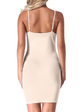 Plus Size Sling Backless Tight Tempting Sleeveless Nightgown
