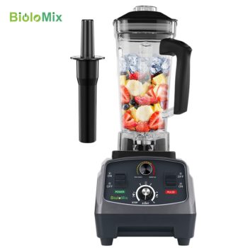 3HP 2200W Heavy Duty Commercial Grade Automatic Timer Blender Mixer Juicer Fruit Food Processor Ice Smoothies BPA Free 2L Jar