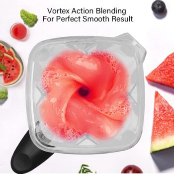 3HP 2200W Heavy Duty Commercial Grade Automatic Timer Blender Mixer Juicer Fruit Food Processor Ice Smoothies BPA Free 2L Jar