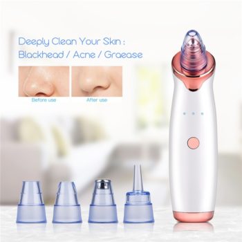 Ultrasonic Skin Scrubber Facial Peeling Pore Cleaner Exfoliator Face Blackhead Remover Spa Nano Sprayer Steamer
