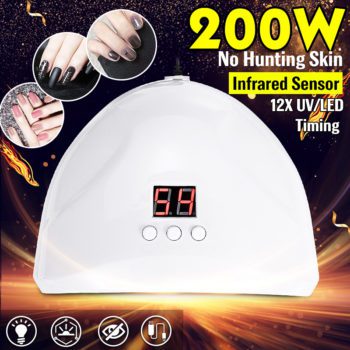 Led Light Induction Quick-drying Household Dryer
