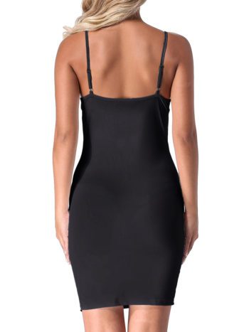 Plus Size Sling Backless Tight Tempting Sleeveless Nightgown