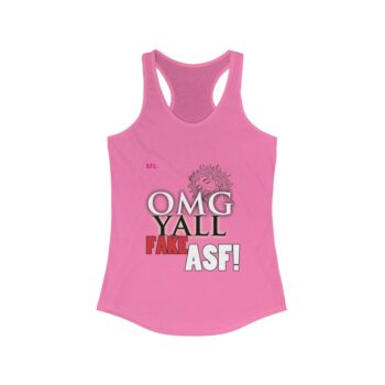 B.F.L. Fake Women's Ideal Racerback Tank - Image 6