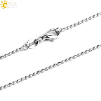 CSJA Natural Stone Pendant Necklaces Healing Pointed Reiki Pink Quartz Hexagonal Crystal Pillar Feather Charm Jewelry Women G576