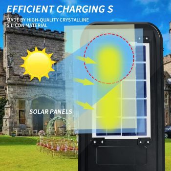 High Lumen COB Solar Lamp Powerful Remote Control Outdoor Solar Light PIR Motion Sensor Garden Wall Street Lights Decorative - Image 5