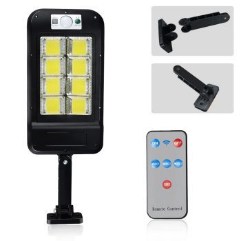 High Lumen COB Solar Lamp Powerful Remote Control Outdoor Solar Light PIR Motion Sensor Garden Wall Street Lights Decorative - Image 8