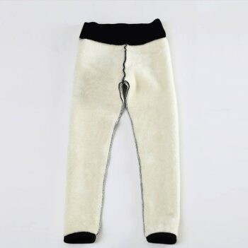 Winter Women Leggings Velvet Warm Pants Hight Waist Leggings Women Solid Color Legging Comfortable Keep Warm Stretchy Legging - Image 4